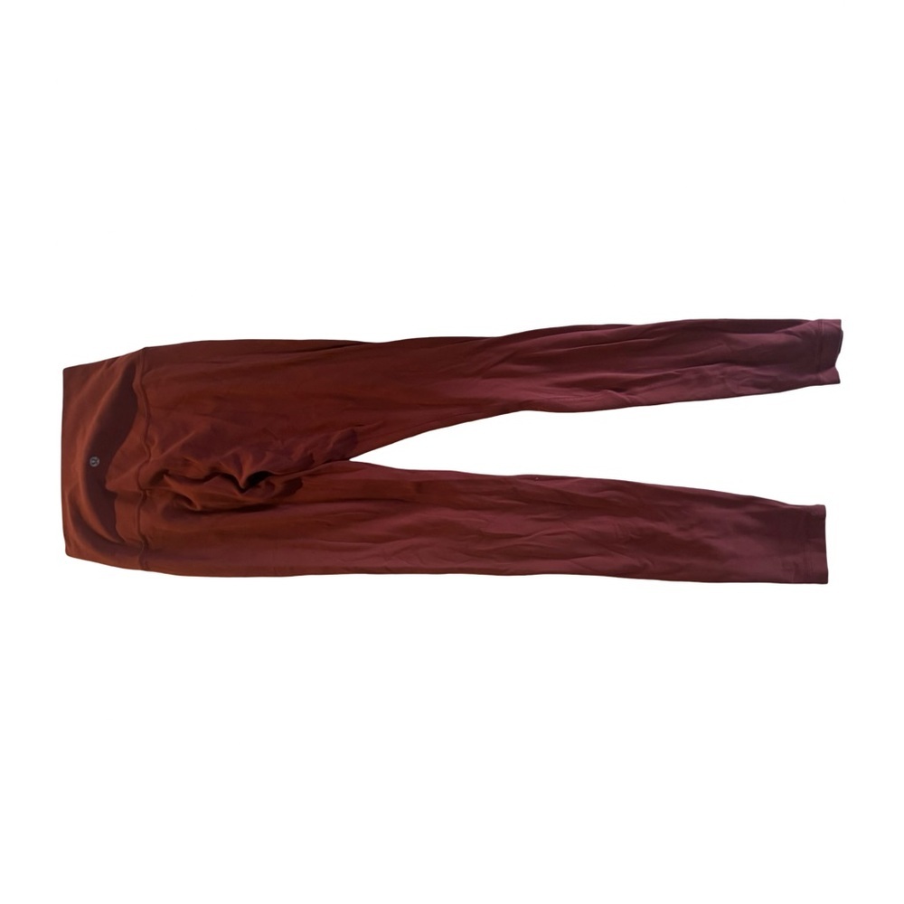 LULULEMON align 28” high rise leggings | Chianti Red | Size 6 | GUC - Picture 4 of 12